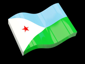 Djibouti Flag Wallpaper