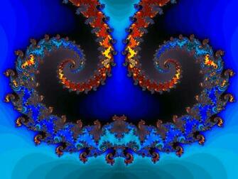 Fractal Mirror Background Fractals Wallpaper