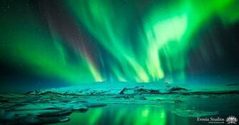 Aurora Borealis 4k Wallpaper Jokulsarlon