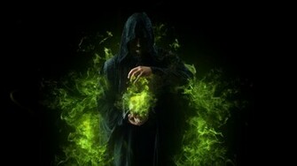 Necromancer Wallpaper By