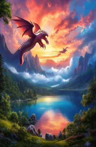 Aesthetic Dragon Wallpaper