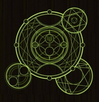 Circles Alchemy Wallpaper