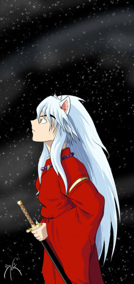 Fanart Inuyasha iPhone Wallpaper