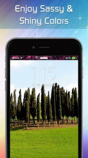 Status Bar Effects Designs Colorful Wallpaper And Background