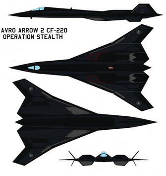 Avro Arrow Diymid