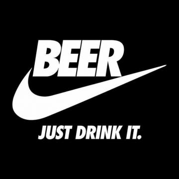 Mandy White On Cricut In Beer Funny Logo Mens Tshirts