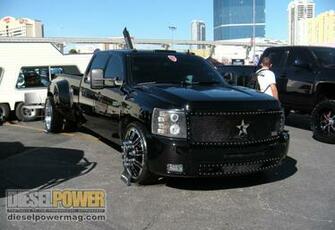 Lifted Chevy Trucks Silverado HD Dually Truck Wallpaper Picture
