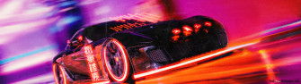 Black Racing Car 4k Wallpaper