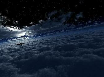 Night Flight Wallpaper