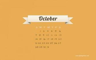 October Wallpaper Life In Yellow