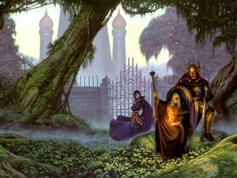 Of Spring Dawning Raistlin Majere Wallpaper