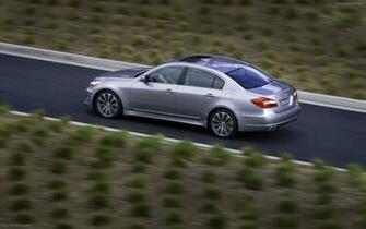 Hyundai Genesis Widescreen Exotic Car Wallpaper