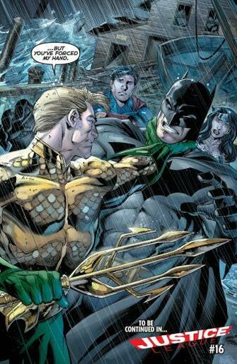 Aquaman Versus Justice League Jpg