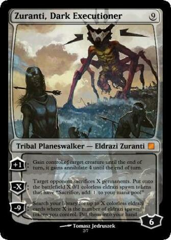 Eldrazi Planeswalker Zuranti By Rokstrlover