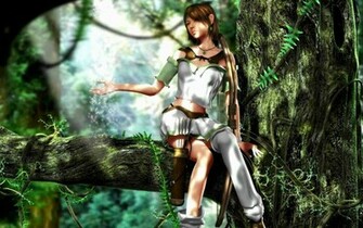 Elf Archer Wallpaper HD