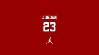 Red Michael Jordan Logopics For Logo Wallpaper Pink