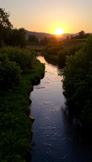 Scenic Creek Wallpaper