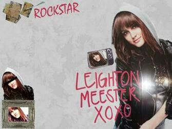 Leighton Meester Nylon Wallpaper