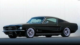 Mustang Wallpaper Ford Fastback By