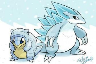 Igloo Sandshrew And Sandslashsicle By Lorenzomendoza On