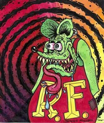 Rat Fink By Chartreuesfreak