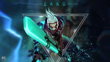League Of Legends Ekko Wallpaper By Raiozgama On