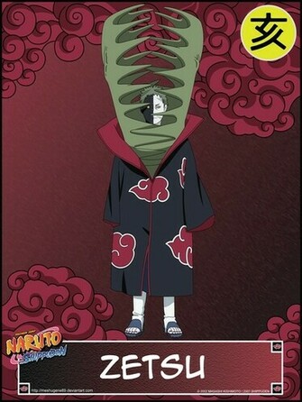 Shippuden Akatsuki Manga Zetsu Wallpaper Art HD