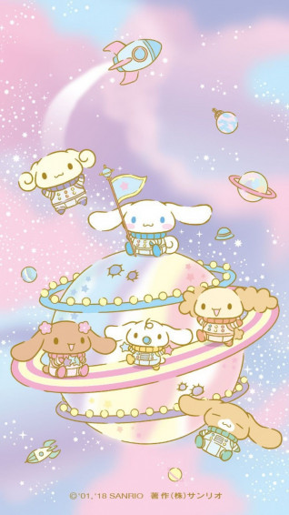Alisa On Cinnamoroll Bg Wallpaper