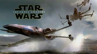 Force Awakens Sci Fi Action Adventure Spaceship Wallpaper Background