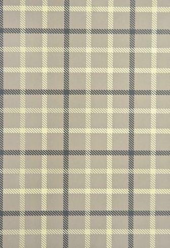 Stephen Plaid Wallpaper Grey Brown With Cream Gold