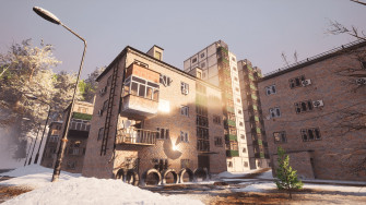 Russian Winter Town In Environments Ue Marketplace