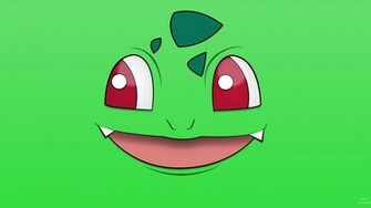 Bulbasaur Face HD Wallpaper For Desktop And Mac