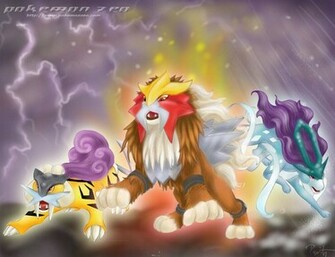Suicune Entei Raikou Wallpaper E