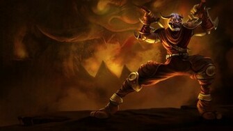 Shen League Of Legends HD Wallpaper Blood Moon Skin Splash Lol