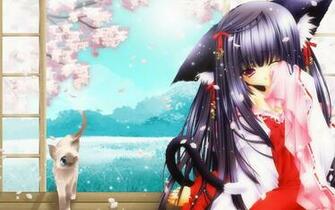 Anime Cat Girl Wallpaper Sf