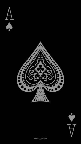 Ace Card Full Screen Desgin Mobile Wallpaper