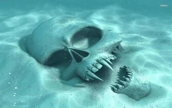 Vampire Skull Wallpaper