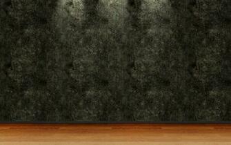 Cracked Wall Hardwood Floor Wallpaper