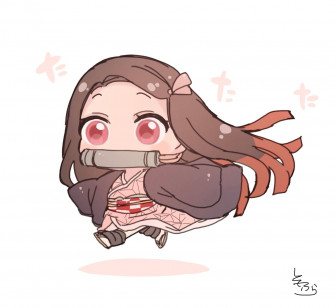 Demon Slayer Nezuko Cute Wallpaper