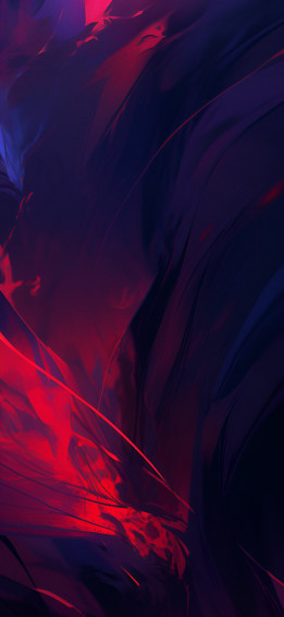 Marvelous Blue Red Waves Abstract Wallpaper Best 4k