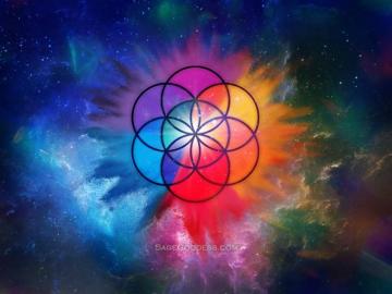 Custom Sage Goddess Able Seed Of Life Wallpaper