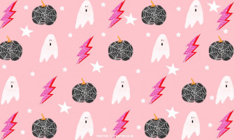 Preppy Halloween Wallpaper Ideas Glitter Lightning Black