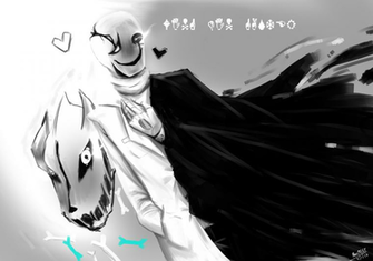 Undertale Gaster By Allencrist