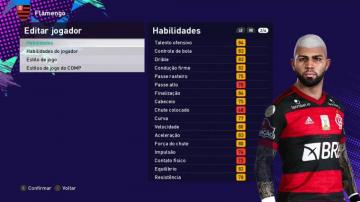 Pes Faces Gabriel Barbosa Blonde Pesnewupdate