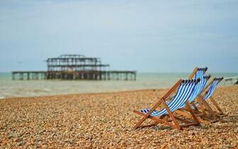 Beach Chair Wallpaper