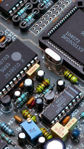 Circuit Board iPhone Wallpaper