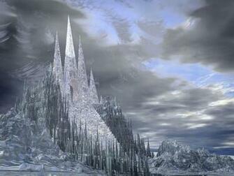 Beautiful Ice Castle Wallpaper Castles