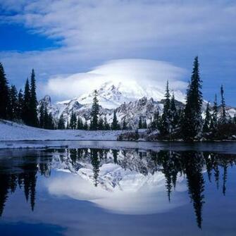 Winter Scenery iPad Wallpaper iPhone