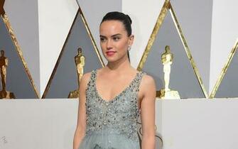 Daisy Ridley At The Academy Awards In Los Angeles Wallpaper