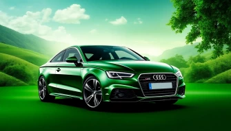 Audi Green Wallpaper